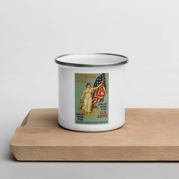 Enamel Mug Vintage Enlist
